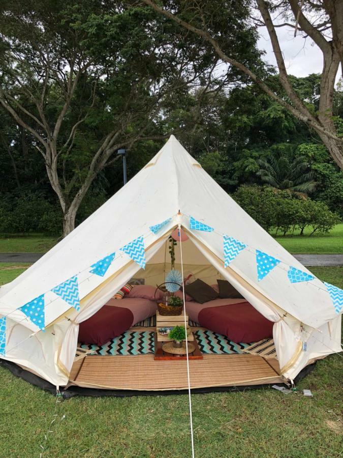 Glamping Kaki - Medium Bell Tent Singapur Exterior foto