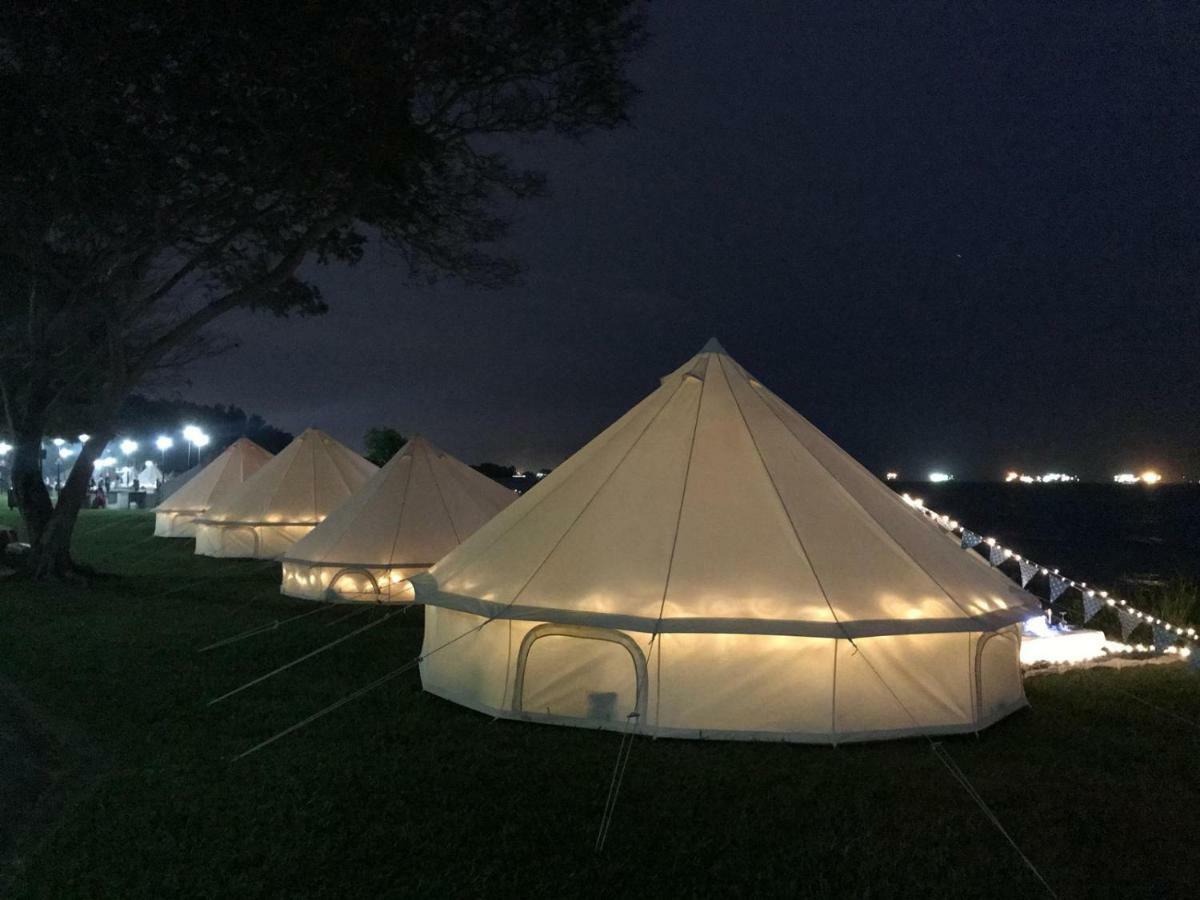 Glamping Kaki - Medium Bell Tent Singapur Exterior foto