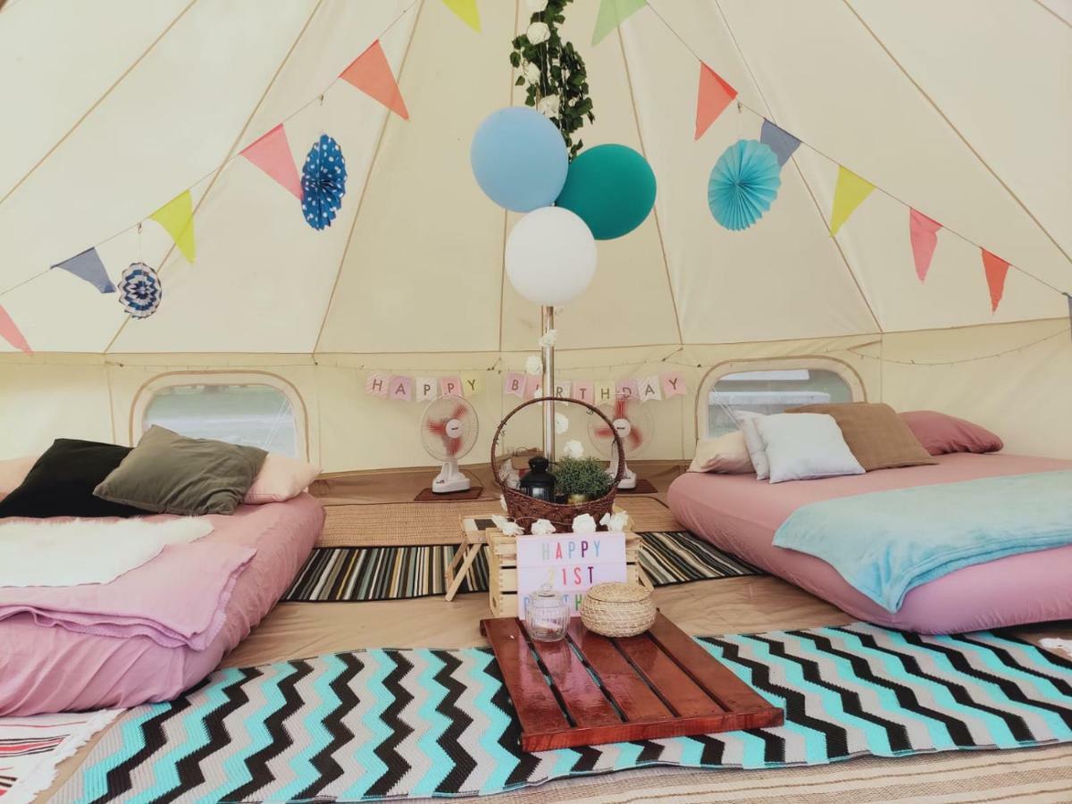 Glamping Kaki - Medium Bell Tent Singapur Exterior foto