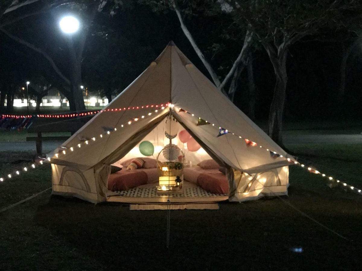 Glamping Kaki - Medium Bell Tent Singapur Exterior foto