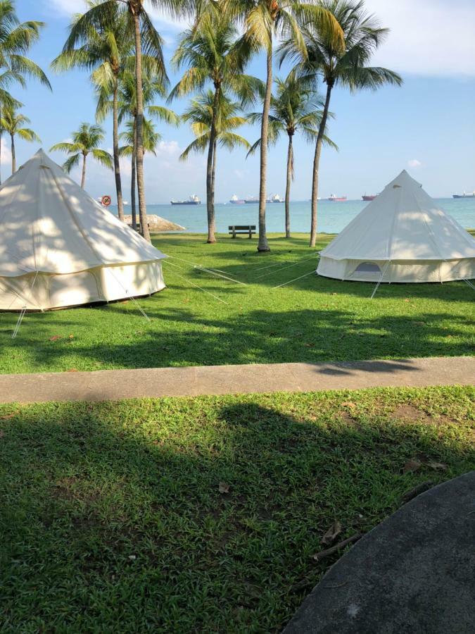 Glamping Kaki - Medium Bell Tent Singapur Exterior foto